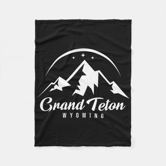 Manta Polar Estación de esquí Grand Teton Wyoming Esquí Snowbo (Anverso)