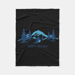 Manta Polar Estación de esquí Ririe Idaho esquiador