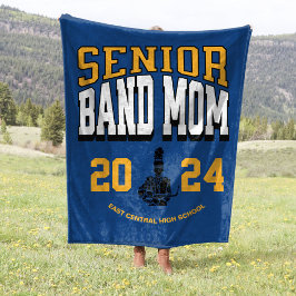 Manta Polar Estadio 30 "x40" de la Banda Escolar Senior Mom