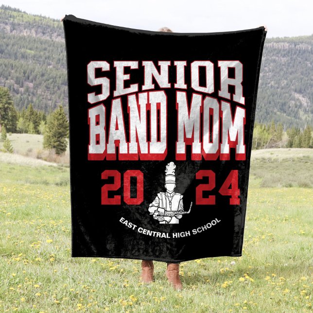 Manta Polar Estadio 30 "x40" de la Banda Escolar Senior Mom (Subido por el creador)