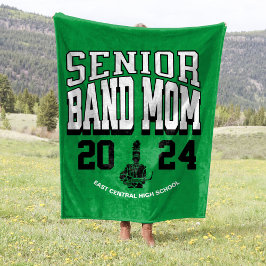 Manta Polar Estadio 60x80 School Band Senior Mom