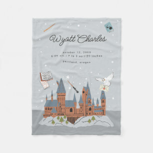 Manta Polar Estadísticas de nacimiento del bebé Harry Potter e