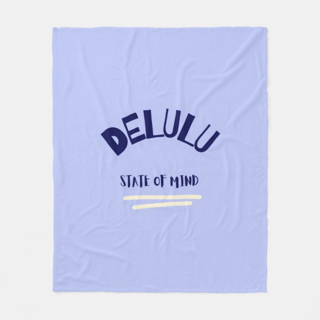 Manta Polar Estado de ánimo Delulu (Anverso)