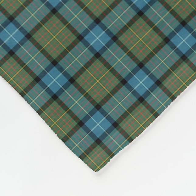 Manta Polar Estado de California Tartan (Esquina)