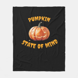 Manta Polar Estado mental de la calabaza - Camiseta clásica de