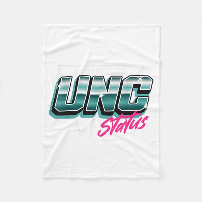 Manta Polar Estado UNC Certificado (Anverso)
