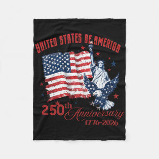 Manta Polar Estados Unidos de América 250 Aniversario 1776-20