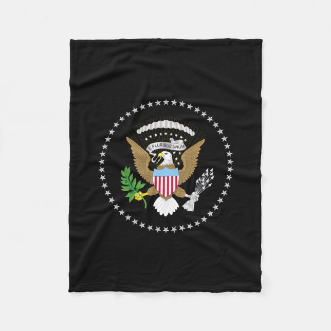 Manta Polar Estados Unidos presenta la bandera (Anverso)