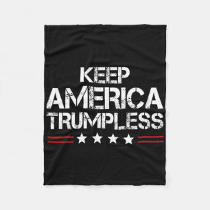 Manta Polar Estados Unidos Trumpless - Graciosos anti Trump Me