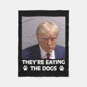 Manta Polar Están Comiendo Los Perros Trump 2024 Elección Amér