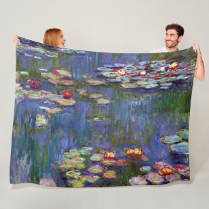 Manta Polar Estanque lirio, Monet