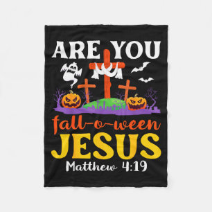 Manta Polar ¿Estás cayendo en Halloween Jesús Mateo Fe Cristia