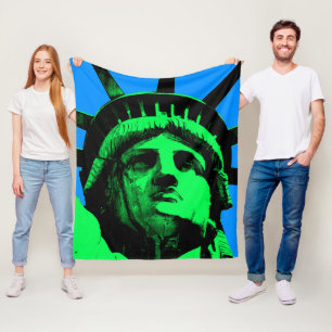 Manta Polar Estatua de arte pop de la libertad