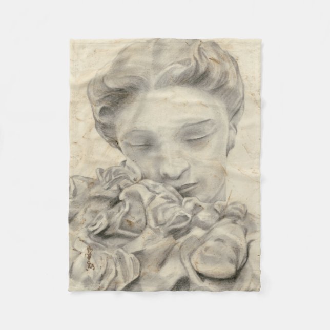 Manta Polar Estatua en el Jardín I (Anverso)