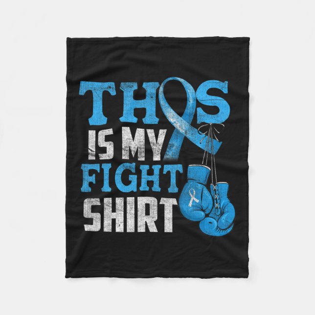 Manta Polar Este Es Mi Apoyo De Concienciación Sobre La Diabet (Anverso)