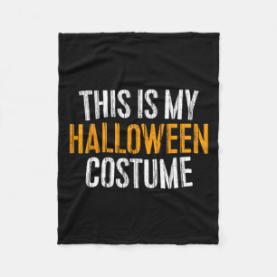 Manta Polar Este Es Mi Disfraz De Halloween