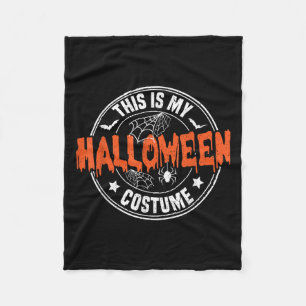 Manta Polar Este Es Mi Disfraz De Halloween Gracioso