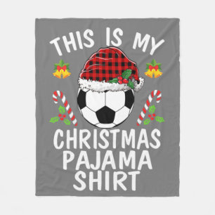Manta Polar Este es mi Navidad camisetas Pajama