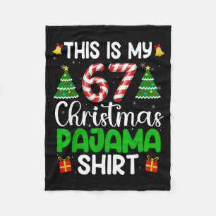 Manta Polar Este es mi pijama de Navidad 67 divertido meme sei