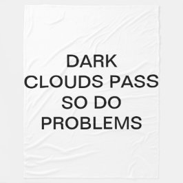 MANTA POLAR ESTILO DE ARTE Y DISEÑO EN BLANCO