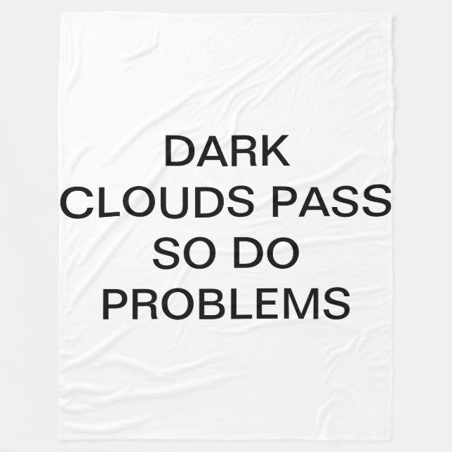 MANTA POLAR ESTILO DE ARTE Y DISEÑO EN BLANCO (Anverso)