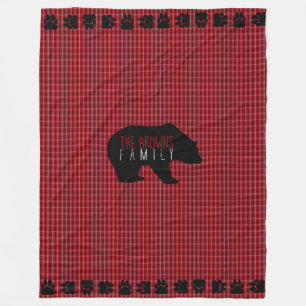 Manta Polar Estilo de la cabaña de plástico