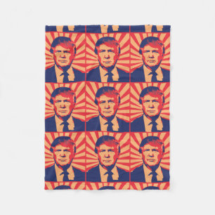 Manta Polar Estilo de la propaganda de Donald Trump