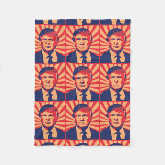 Manta Polar Estilo de la propaganda de Donald Trump