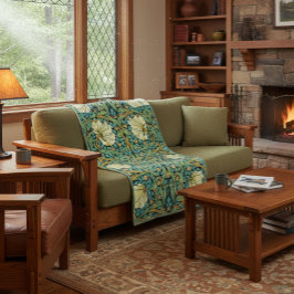 Manta Polar Estilo de misión de William Morris Pimpernel