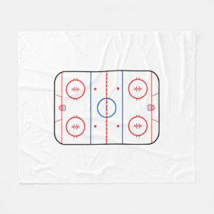 Manta Polar Estilo del juego de hockey del diagrama de la