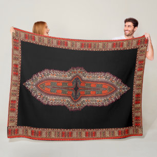 Manta Polar Estilo indio hippie