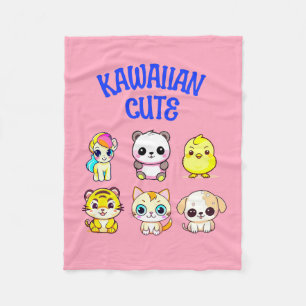 Manta Polar Estilo kawaiano