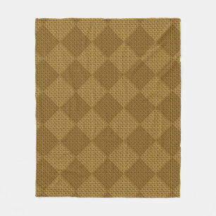 MANTA POLAR ESTILO WOVEN DE VINTAJE DE ARTE DIVIDIDO