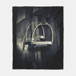 Manta Polar Estiloso truco plateado sobre la silla de ruedas e