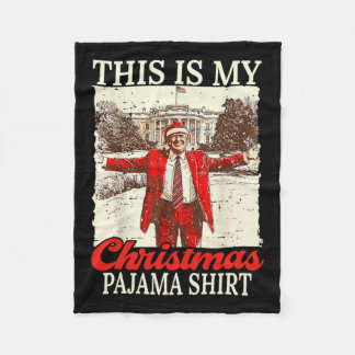Manta Polar Estos son mis Navidades Navidades de pijamas, Sant