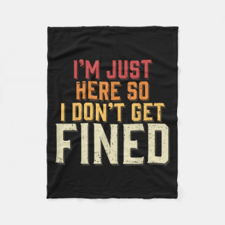 Manta Polar Estoy aquí para que no me multen