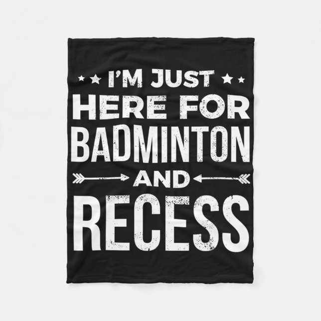 Manta Polar Estoy aquí por el regalo de estudiante divertida p (Anverso)