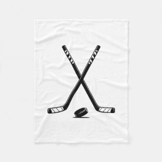 Manta Polar Estoy Aquí Solo Por Las Luchas Humor De Hockey Ent