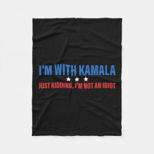 Manta Polar Estoy con Kamala Solo Bromeando Presidenta Kamala
