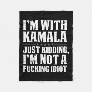 Manta Polar Estoy con Kamala solo secuestrando, no estoy olvid