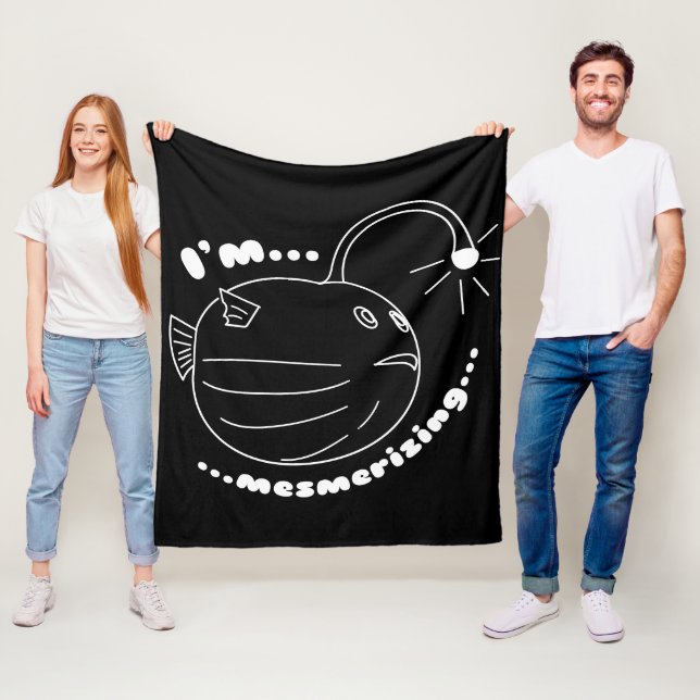 Manta Polar Estoy memerizando... El pez-lámpara de puré realiz (In situ)