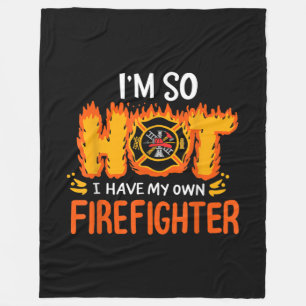 Manta Polar Estoy tan caliente que tengo mi propio bombero