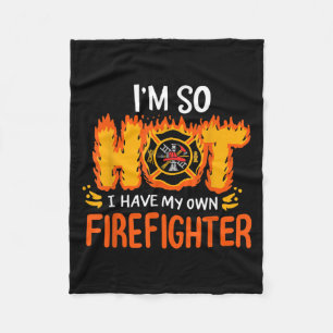 Manta Polar Estoy tan caliente que tengo mi propio bombero