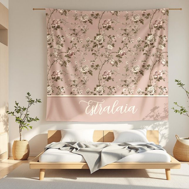 Manta Polar Estralaia Dusty Rosa Pink (detail)