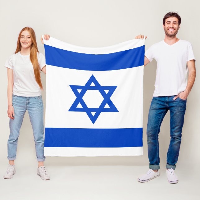 Manta Polar Estrella azul de la bandera de Israel Estrella de  (In situ)