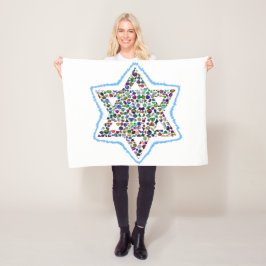 Manta Polar Estrella de David