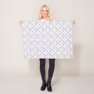 Manta Polar Estrella de Patchwork tradicional Pastel Quilt Bab