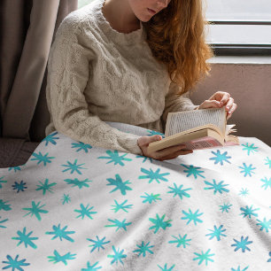 Manta Polar Estrellas acuáticas - turquesa