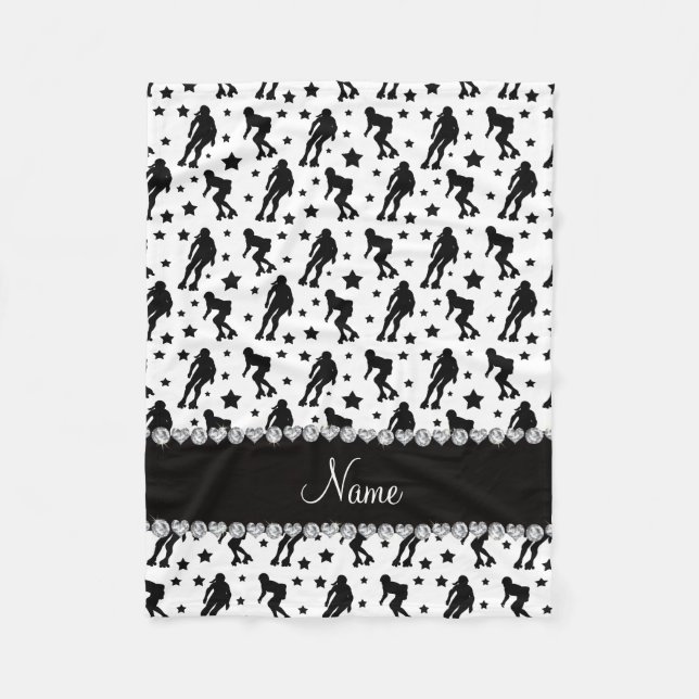 Manta Polar Estrellas blancas conocidas de encargo de derby (Anverso)