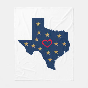 Manta Polar Estrellas brillantes y de amor en Texas